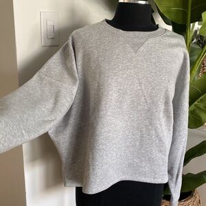 Banana Republic Oversize Crop Sweatshirt